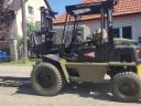 Honvédségi katonai Desta 3522 TMK tereptargonca villahosszabbítóval,  terepes 3,5 T