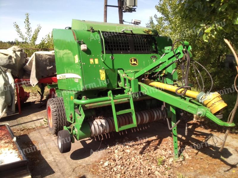 John deere hálós szecskázós körbálzó