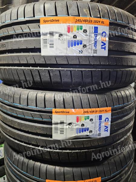 245/45R19 CEAT 102Y XL (Pirelli termék) új nyári gumi akció