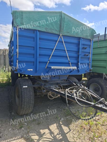 IFA HW 8011 billenős pótkocsi,  lassú jármű 15t háromoldalra billentős