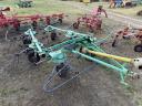 DEUTZ-FAHR 6 rotoros rendterítő,  rendkezelő Claas,  Kuhn,  Krone,  Pöttinger
