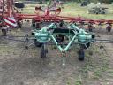 DEUTZ-FAHR 6 rotoros rendterítő,  rendkezelő Claas,  Kuhn,  Krone,  Pöttinger