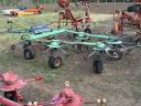 DEUTZ-FAHR 6 rotoros rendterítő,  rendkezelő Claas,  Kuhn,  Krone,  Pöttinger