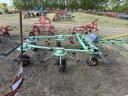 DEUTZ-FAHR 6 rotoros rendterítő,  rendkezelő Claas,  Kuhn,  Krone,  Pöttinger