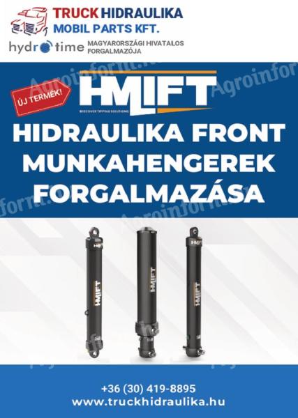 Billentő front (elülső) munkahengerek