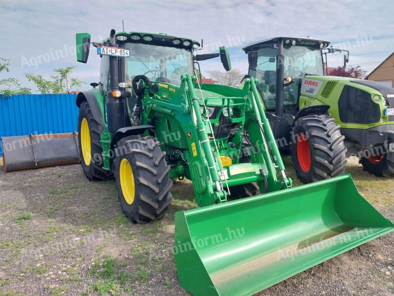 John Deere 6R 110 traktor - Újszerű állapot - FRISS VIZSGA
