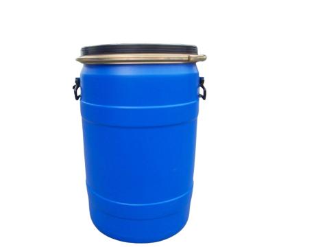 120 Literes, műanyag, levehető tetejű, kék színű műanyag hordók 120 Literes, műanyag, levehető tetejű, kék színű műanyag hordók