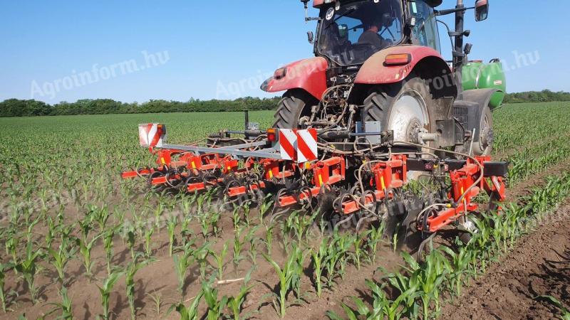 Quivogne MAXIPLANT M6-H (6 soros) sorközművelő kultivátor