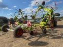 CLAAS VOLTO 1320 T,  13 MÉTERES RENDTERÍTŐ,  RENDKEZELŐ