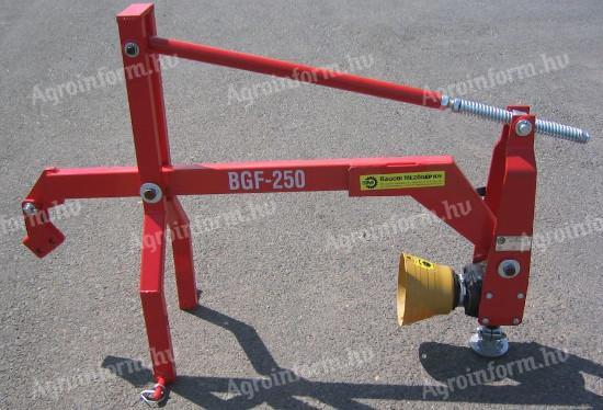 Bagodi BGF-250-U függesztett gödörfúró egy fúróspirállal