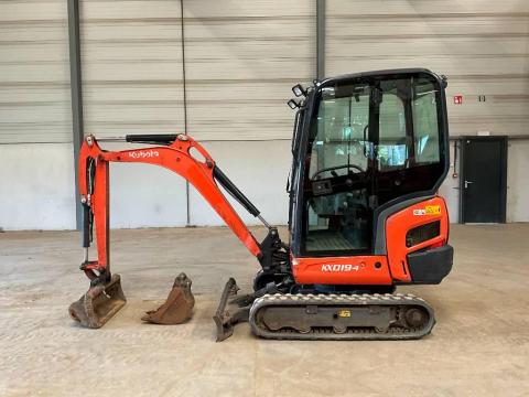 Kubota KX 019-4 / Évjárat: 2013 / Üzemóra: 1 607 / Lízing 20%-tól