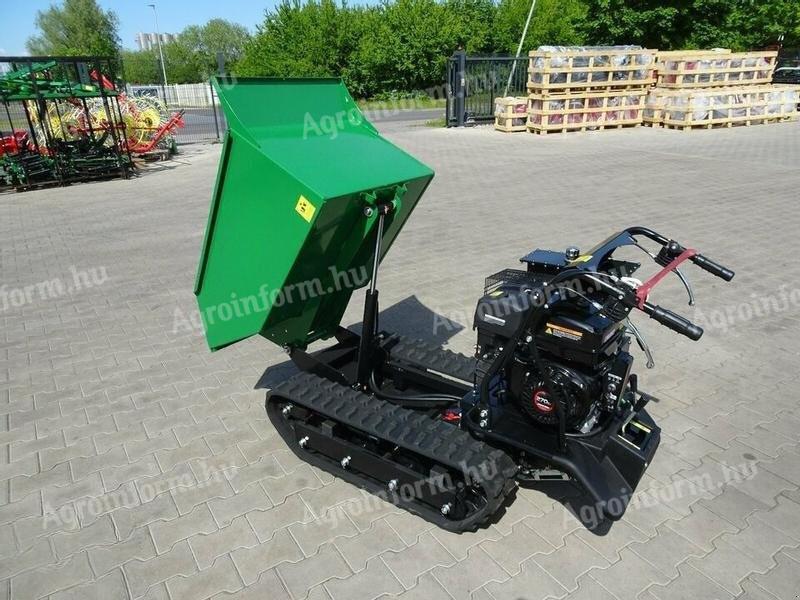 ÚJ GEO hernyótalpas mini dömper 300–500 kg