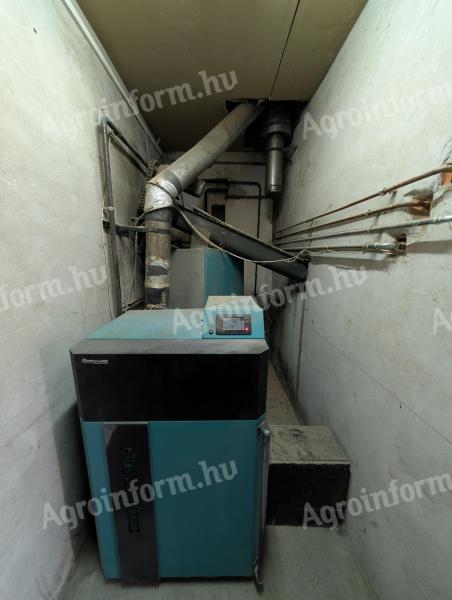 Eladó Centrometal PelTec 24 kW automata pelletkazán komplett rendszerrel