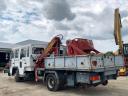 Volvo FL611 vasúti szerelőkosaras darus teherautó