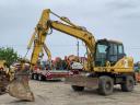Komatsu PW140-7 gumikerekes kotró