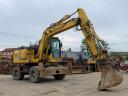 Komatsu PW140-7 gumikerekes kotró