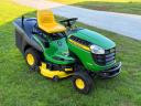 John Deere X155R fűnyíró traktor új állapotban