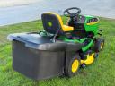 John Deere X155R fűnyíró traktor új állapotban