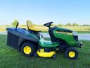 John Deere X155R fűnyíró traktor új állapotban