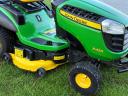 John Deere X155R fűnyíró traktor új állapotban