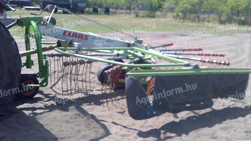 Claas Liner 430 S típusú gardános,  kivehető karos rendsodró rendképző
