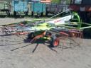 Claas Liner 430 S típusú gardános,  kivehető karos rendsodró rendképző