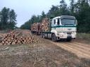 Man Tga 6x6 darus teherautó(rönkszállító)