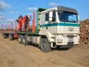 Man Tga 6x6 darus teherautó(rönkszállító)