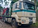 Man Tga 6x6 darus teherautó(rönkszállító)