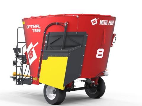 METAL-FACH T659 OPTIMAL takarmánykiosztó kocsi METAL-FACH T659 OPTIMAL takarmánykiosztó kocsi