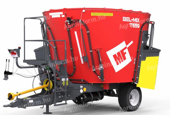 METAL-FACH Takarmánykiosztó kocsi T659 BEL-MIX (RENDKÍVÜLI AKCIÓ)