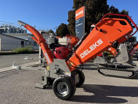 DELEKS DK 800 ágdaráló többféle motorvariációval
