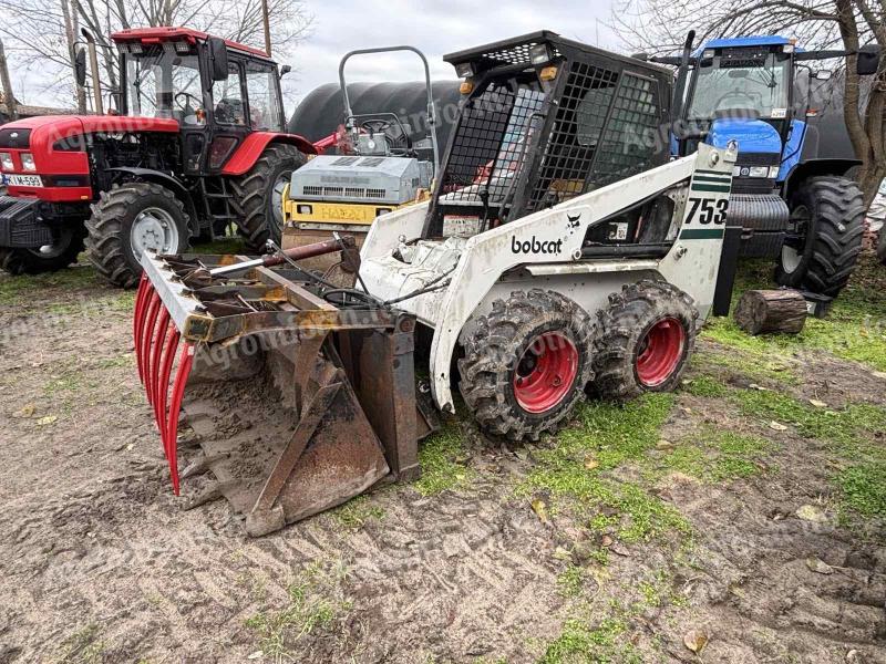 Bobcat 753 csúszókormányzású rakodó