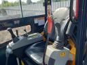Minikotrógép eladó – Kubota motoros, 1,8 tonnás, gumihevederes