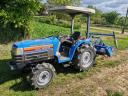 Iseki Sial 223 japán traktor talajmaróval