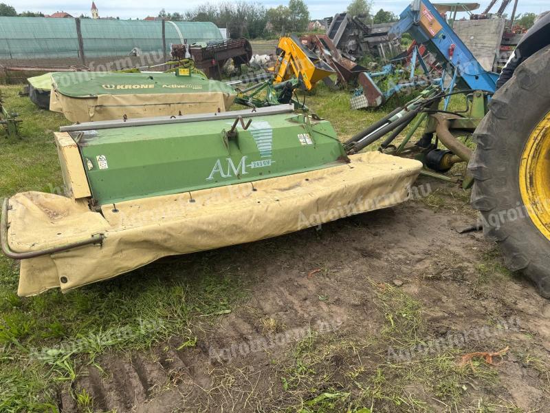 KRONE AM 243 CV,  240 -es TÁRCSÁS KASZA SZÁRSÉRTŐVEL
