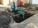 Gépi földmunka Debrecen,  bobcat,  minikotró