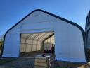 Eladó akciós 12,2 m × 18,3 m × 7,01 méteres ház alakú raktársátor