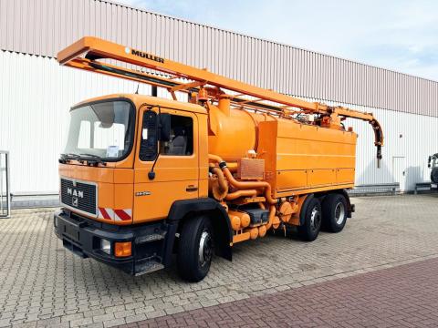 MAN 24.292 6X2 szippantó / 1989 / 206.385 km / Lízing 20%-tól MAN 24.292 6X2 szippantó / 1989 / 206.385 km / Lízing 20%-tól