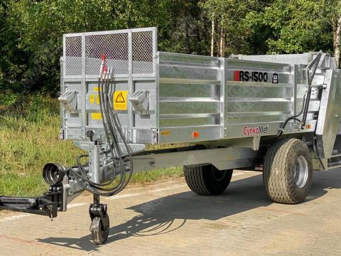 CynkoMet RS-1500,  3,5 T trágyaszóró - raktárkészletről - akcióban,  készlet erejéig CynkoMet RS-1500,  3,5 T trágyaszóró - raktárkészletről - akcióban,  készlet erejéig