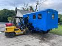 Katonai honvédségi szigetelt felépítmény,  konténer,  doboz,  bódé