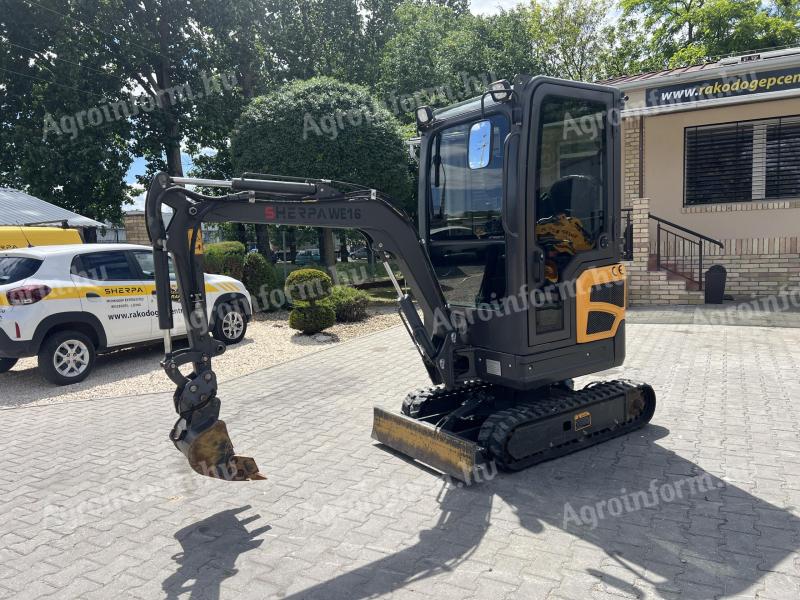 Sherpa WE16 Kubota motorral 305 üzemórás