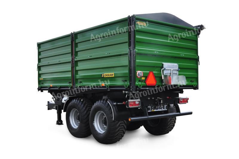 ZASLAW D762-14 XL tandem pótkocsi bemutatógép akció