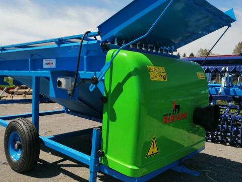 KRUKOWIAK M635 görgős hagymaszártisztító KRUKOWIAK M635 görgős hagymaszártisztító