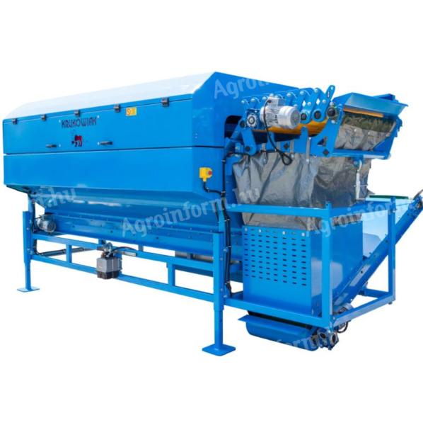 KRUKOWIAK M650/1 ventilátoros hagymaszártisztító