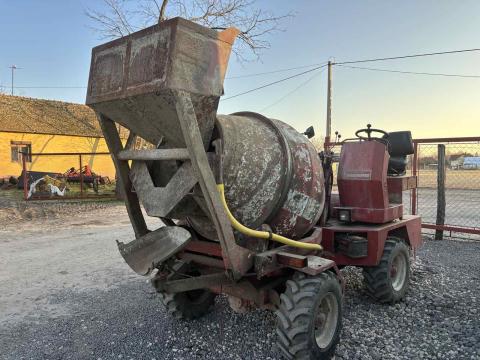 Messersi DBA H 1000B önjáró betonkeverő betonmixer Messersi DBA H 1000B önjáró betonkeverő betonmixer