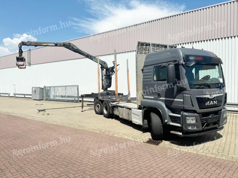 MAN TGS 26.500 6X4H-4 BL rönkszállító / 2017 / 691.485 km / Lízing 20%-tól