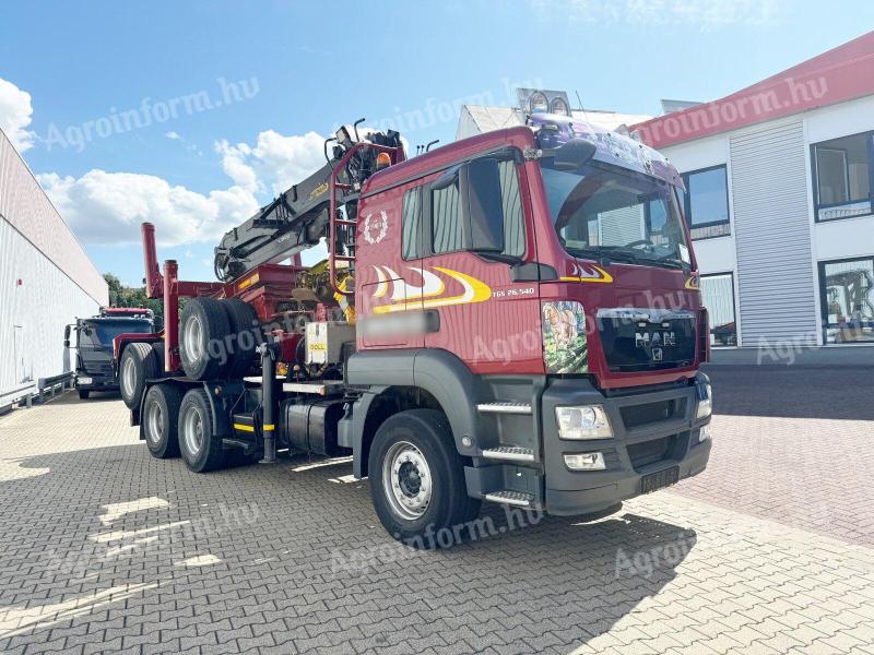 MAN TGS 26.540 6X4 BL rönkszállító / 2009 / 913 485 km / lízing 20%-tól