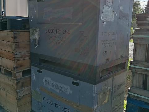 Összehajtható műanyag konténer Összehajtható műanyag konténer