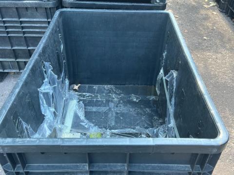 Műanyag konténer III.o Műanyag konténer III.o